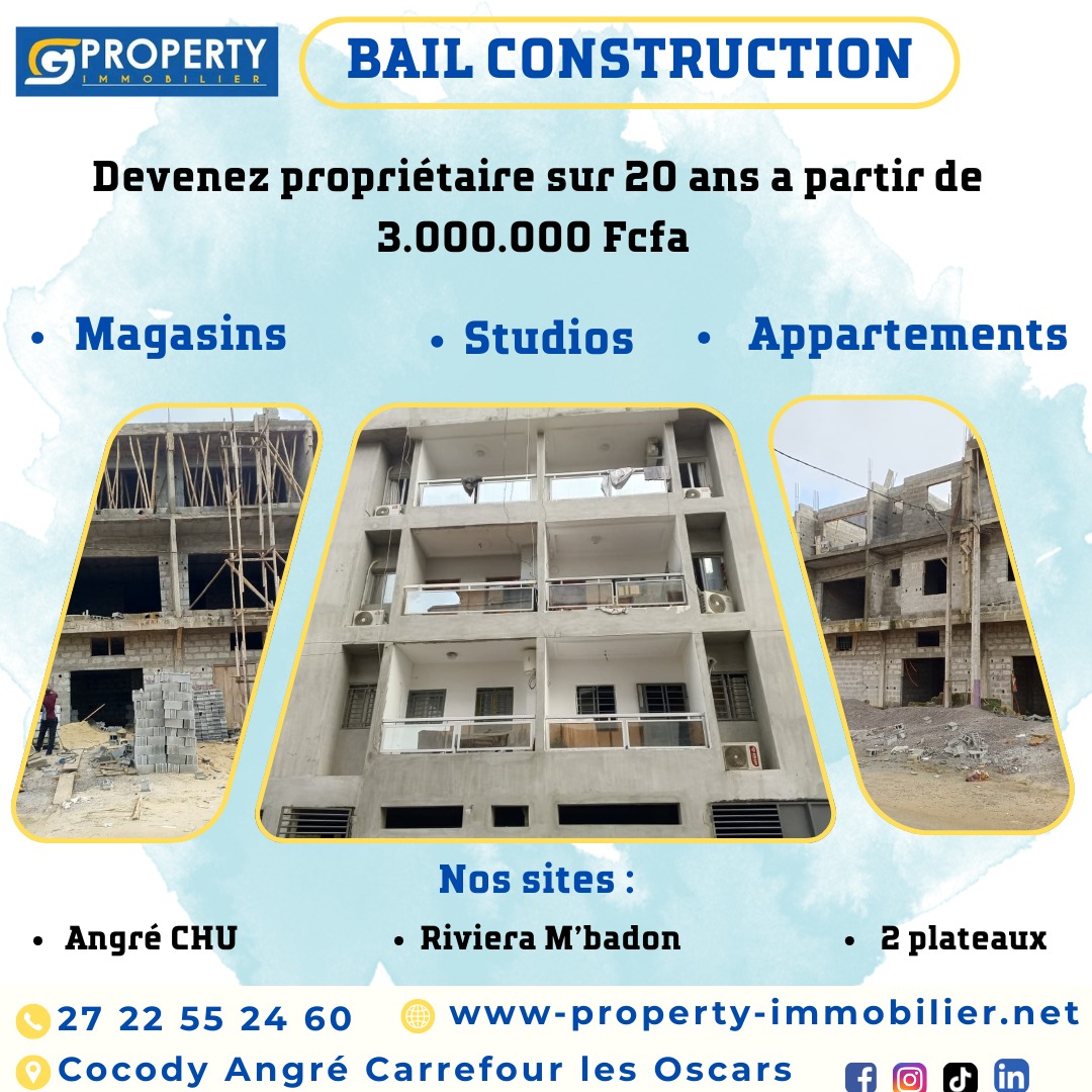 BAIL A CONSTRUCTION